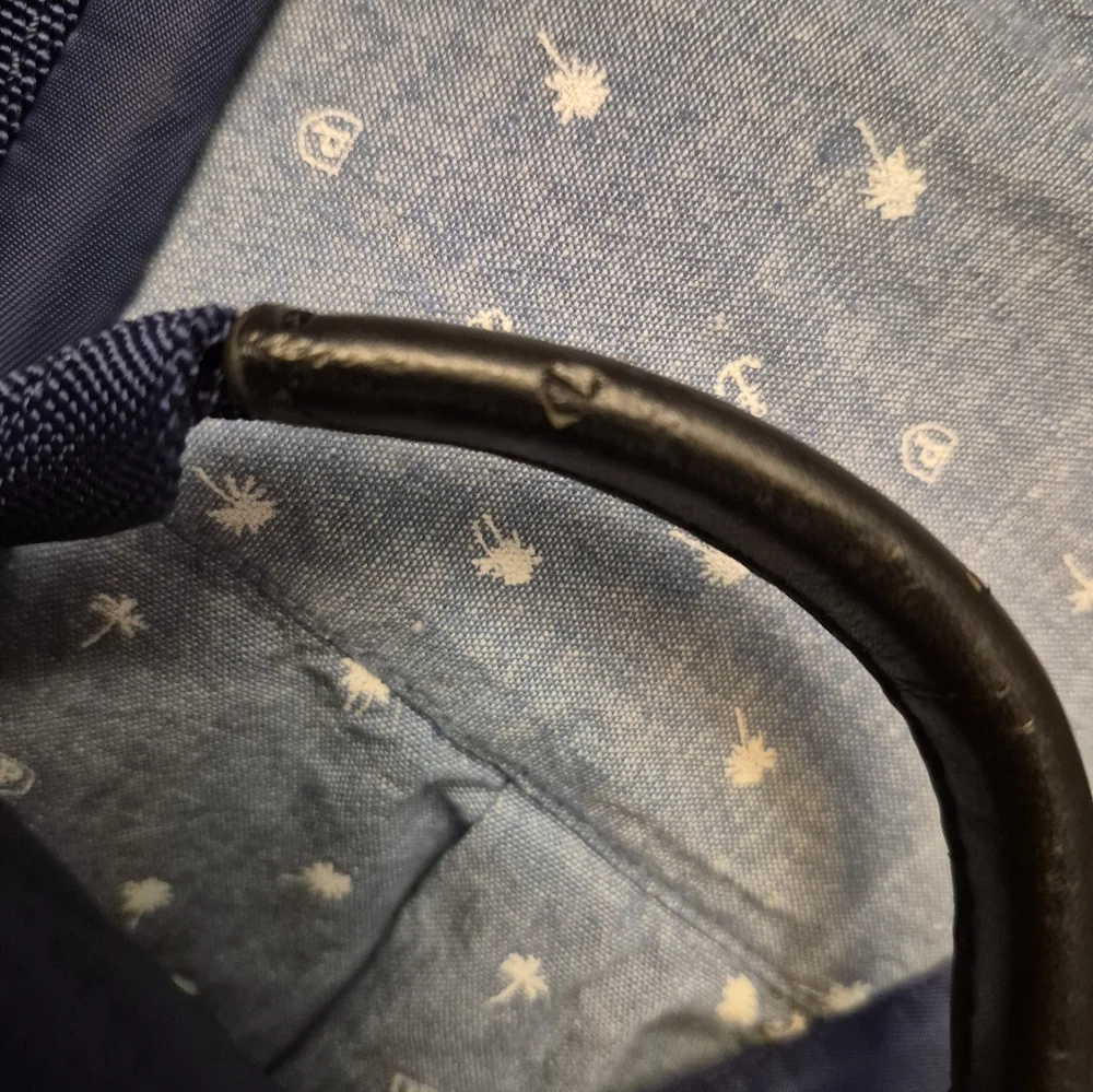 Knomo London Quilted Labtop Backpack, BLUE - Picture 11 of 13